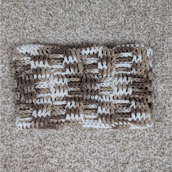 Handmade Crochet Swiffer Cover - Chocolate Milk Reusable Mop Pad Washable Refill - Picture 3 of 4